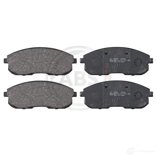 Тормозные колодки дисковые, комплект A.B.S. 36691 21 561 1805246 B8D8G изображение 0