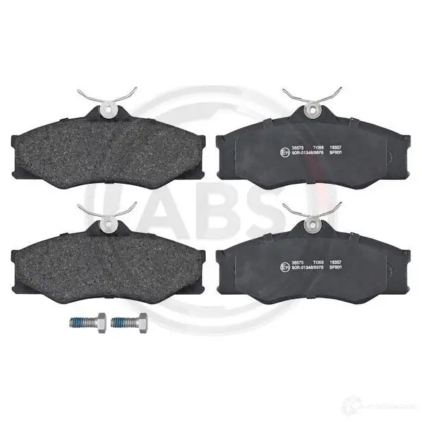 Тормозные колодки дисковые, комплект A.B.S. 2097 9 36575 1805141 HC8ZYG