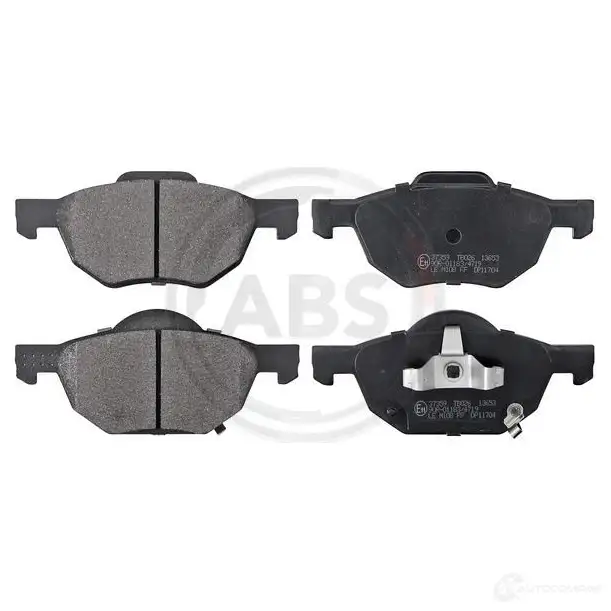 Тормозные колодки, комплект A.B.S. 37359oe 6H TK1S9 1198184381 8717109619348