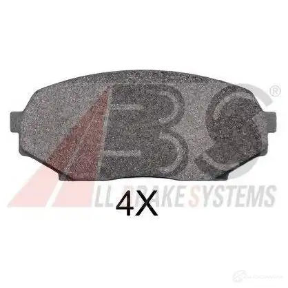 Тормозные колодки, комплект A.B.S. 12 TWC1F 36725oe 8717109620009 1198184597 изображение 0