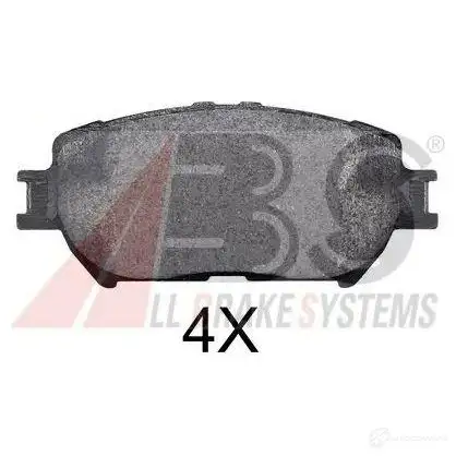 Тормозные колодки, комплект A.B.S. 1198185399 37356oe 8717109619355 9HUN V