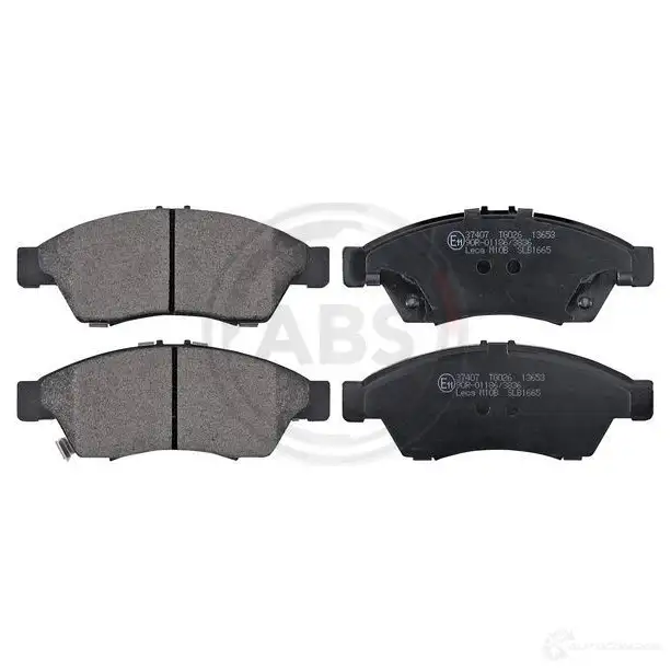 Тормозные колодки дисковые, комплект A.B.S. N80T B 8717109260021 37407 1805826