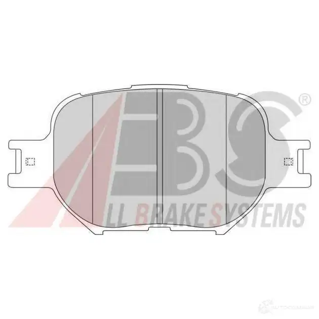 Тормозные колодки, комплект A.B.S. 1198185387 37223oe 8L3VJ4 K 8717109239836