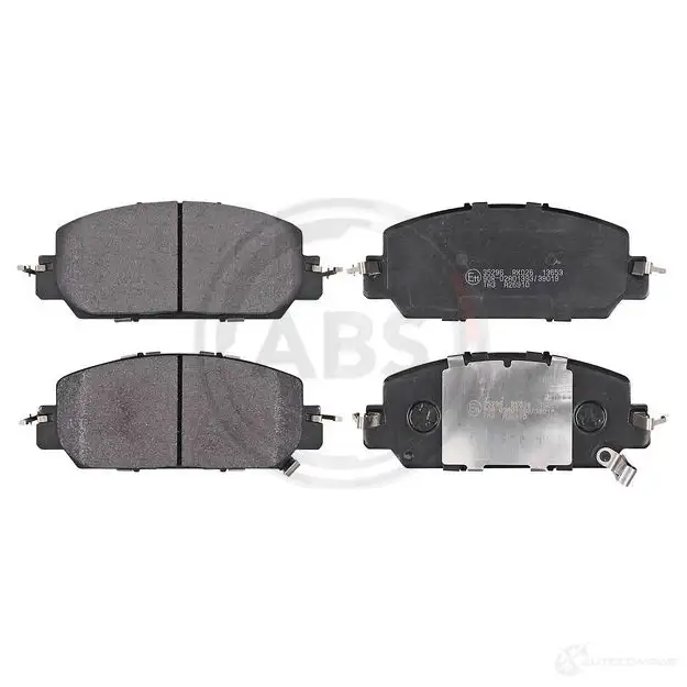Тормозные колодки дисковые, комплект A.B.S. 35296 1 OM7X 1438021081