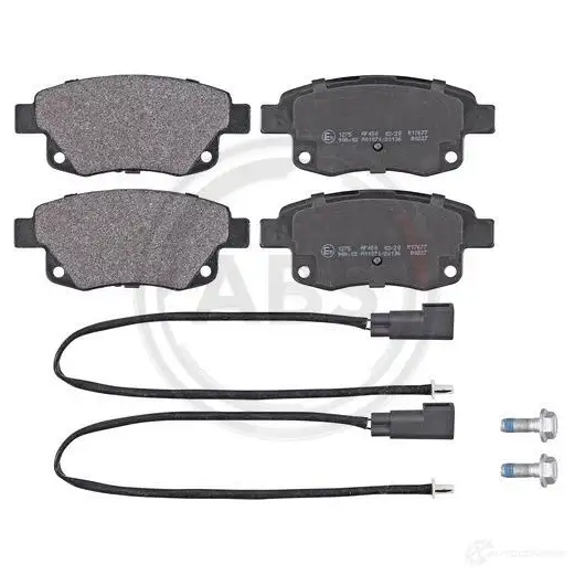 Тормозные колодки дисковые, комплект A.B.S. 37560 1805994 A0M NY 8717109547320