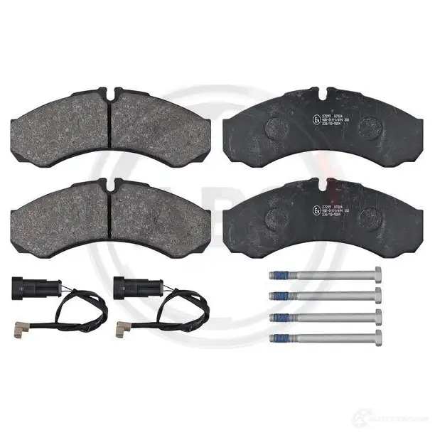Тормозные колодки дисковые, комплект A.B.S. 37299 1805738 G OB226W 8717109252705