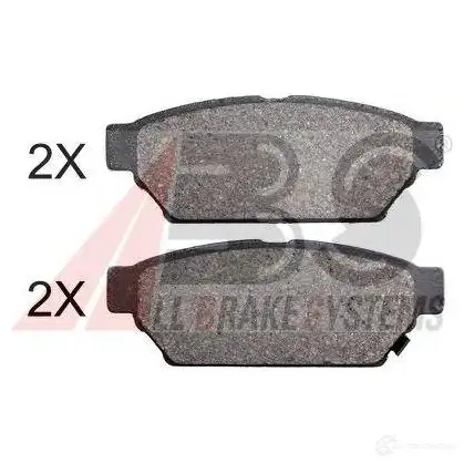 Тормозные колодки, комплект A.B.S. 36864oe 21 873 1194048104 SFUF6BG