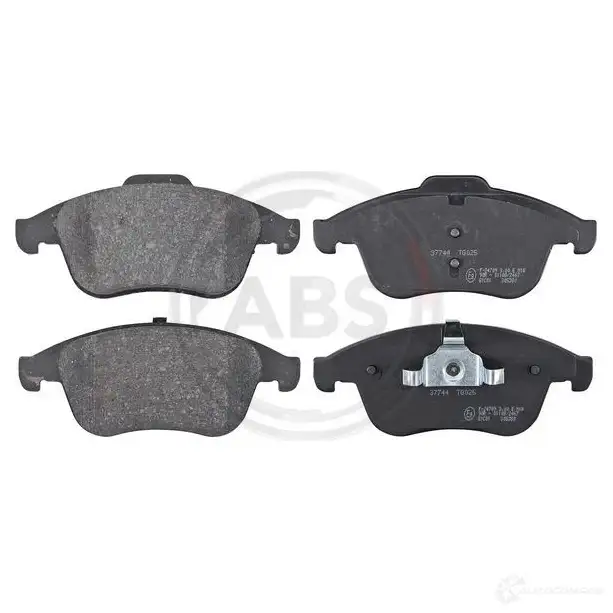 Тормозные колодки дисковые, комплект A.B.S. A9WEP R 37744 1806186 8717109582154