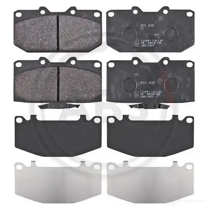 Тормозные колодки дисковые, комплект A.B.S. 35313 P BM68V 1437283752 изображение 0