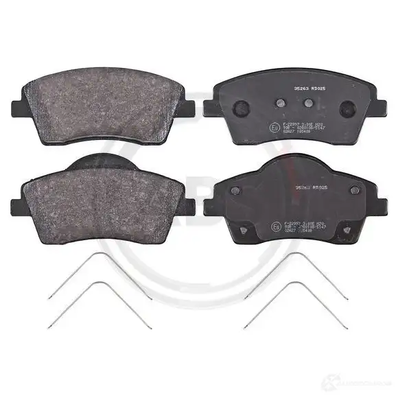 Тормозные колодки дисковые, комплект A.B.S. 35263 1437283082 4J8 IZ6