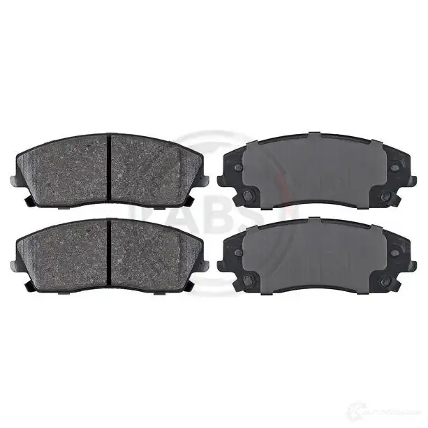 Тормозные колодки дисковые, комплект A.B.S. 8717109553116 1806042 SMD7K UE 37609