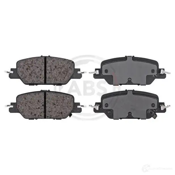 Тормозные колодки дисковые, комплект A.B.S. 1437283662 35265 901Q WY