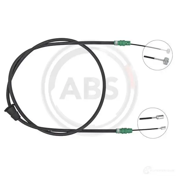 Трос ручника A.B.S. 1437284280 Z 9BTP K11191 - Изображение 1