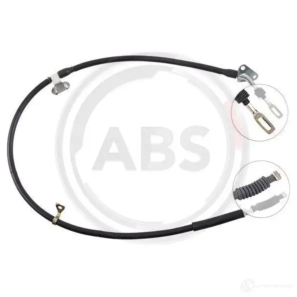 Трос ручника A.B.S. 2GLD S 1814993 8717109174175 K11087