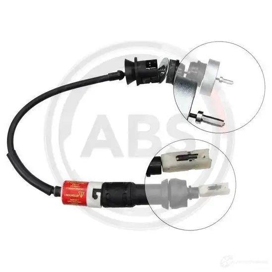 Трос сцепления A.B.S. K27760 1817377 AZ JAC2 8717109500189
