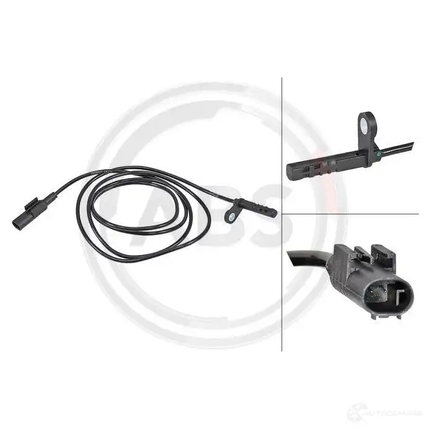Датчик АБС A.B.S. 1437262608 7 ZVPI30 30203 - Изображение 1
