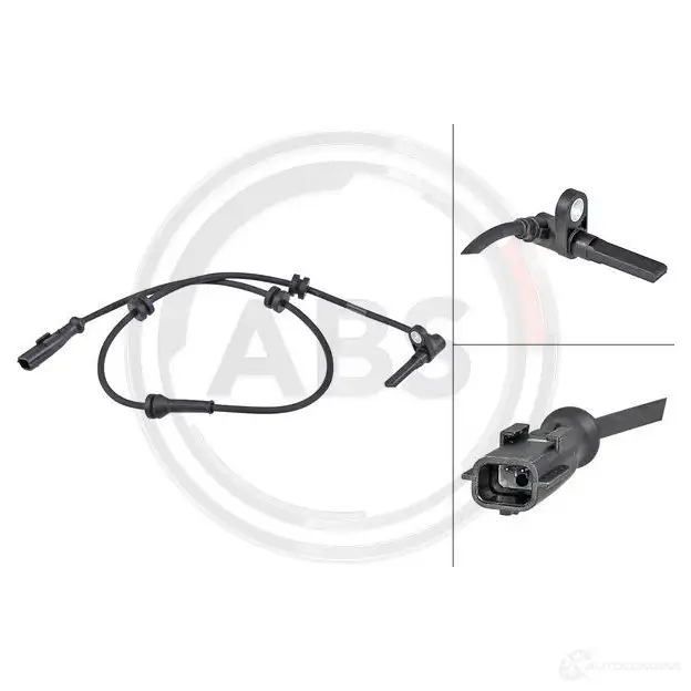 Датчик АБС A.B.S. 1437270534 L K5F69U 30207 - Изображение 1