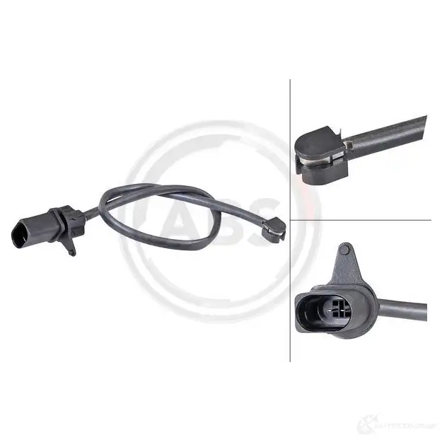 Датчик износа тормозных колодок A.B.S. VH 8LNUZ 39967 1437278548 - Изображение 1