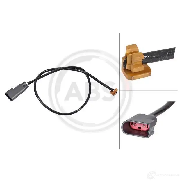 Датчик износа тормозных колодок A.B.S. ZCUN 7Z 39962 1437278857 - Изображение 1
