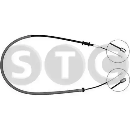 Трос ручника STC OWJ8SM JH 75T3X T480334 3808648
