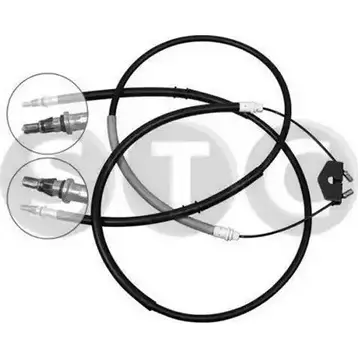 Трос ручника STC 7BS6O DS QZLG 3809881 T481817