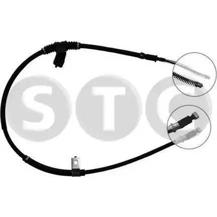 Трос ручника STC TW36S 3810293 T482278 H8M 3T34 изображение 0