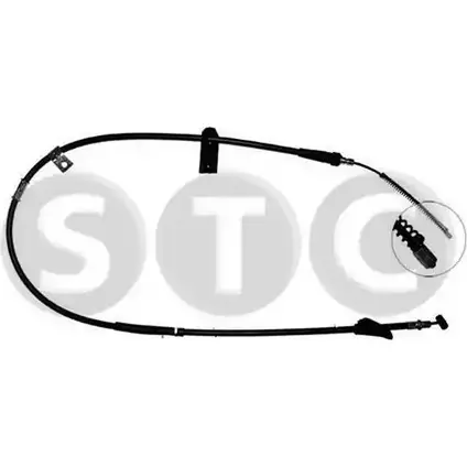 Трос ручника STC R3YCYFU 3810517 EK 3ELT T482520