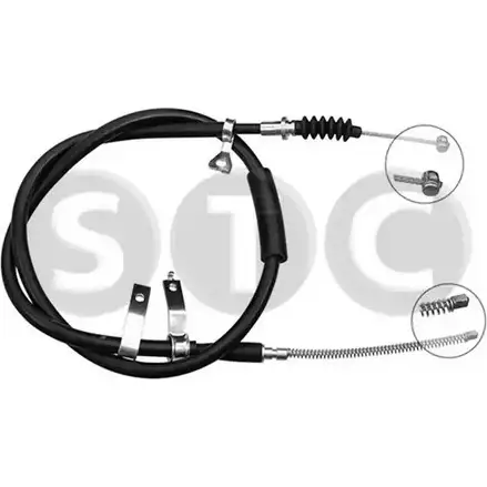 Трос ручника STC 3811501 TIA5IWH AK FWXB T483953