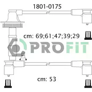 Высоковольтные провода зажигания PROFIT F 2O598P 3842542 1801-0175 изображение 0