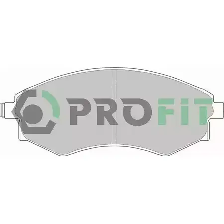 Тормозные колодки дисковые, комплект PROFIT 3846375 O72 QY 5000-0600