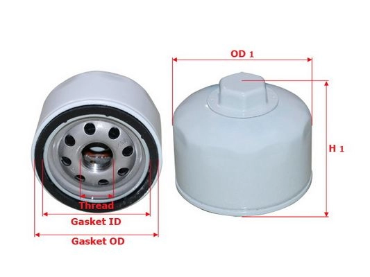 Масляный фильтр SAKURA AUTOMOTIVE JHE II4 3743570 C-25171 изображение 0