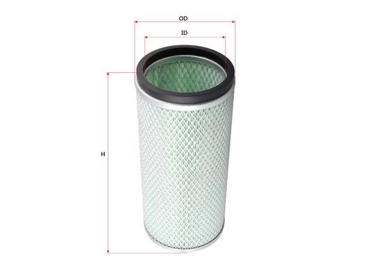 Воздушный фильтр SAKURA AUTOMOTIVE 572864410 A-6031 F3 110K7 изображение 0