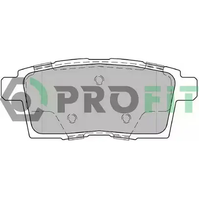 Тормозные колодки дисковые, комплект PROFIT 5000-2020 C 3846771 HRI ES изображение 0
