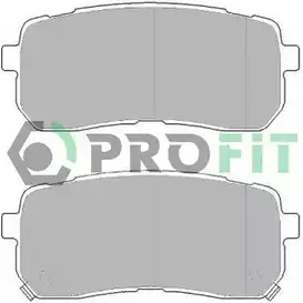 Тормозные колодки дисковые, комплект PROFIT 3846780 5000-2026 8T0 Z0