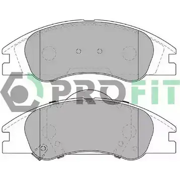 Тормозные колодки дисковые, комплект PROFIT 5000-2050 C GS SQT 3846786 изображение 0