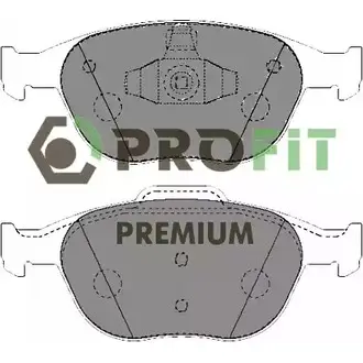 Тормозные колодки дисковые, комплект PROFIT 5005-1568 3846946 DC U1EW