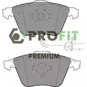 Тормозные колодки дисковые, комплект PROFIT 3846959 5005-1629 0FL TA