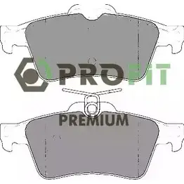 Тормозные колодки дисковые, комплект PROFIT 5005-1766 WG6V PN1 3846976