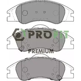 Тормозные колодки дисковые, комплект PROFIT 3847001 5005-2050 ZOM TLB изображение 0