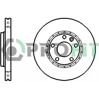 Тормозной диск PROFIT 20D IIJ 5010-1204 3847123 изображение 0