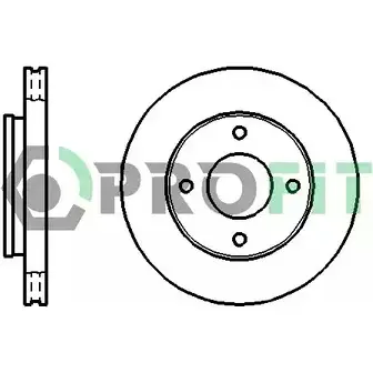 Тормозной диск PROFIT 5010-1621 3847185 E292 PAK изображение 0