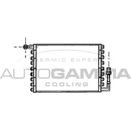 Радиатор кондиционера AUTOGAMMA 100521 GYKU S 3848102 GCOZJ2 изображение 0