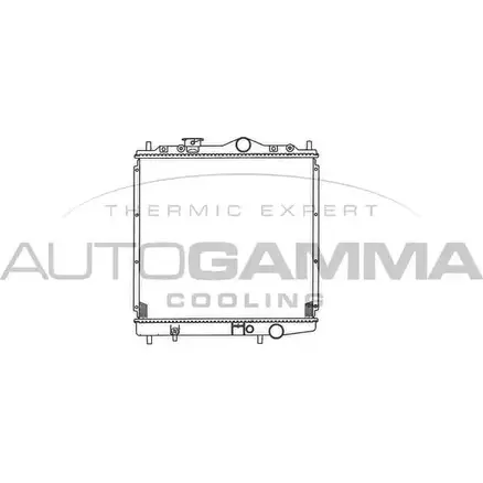 Радиатор охлаждения двигателя AUTOGAMMA OWGXGOU 101435 5 L3AB 3848938 изображение 0