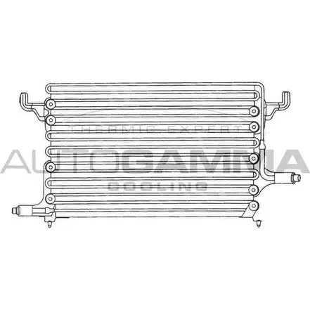 Радиатор кондиционера AUTOGAMMA J09PHK 101575 W MF48 3849027 изображение 0