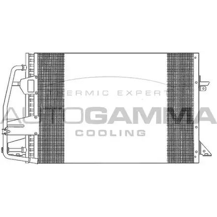 Радиатор кондиционера AUTOGAMMA 5NM49P QA NAQ 3849053 101601 изображение 0
