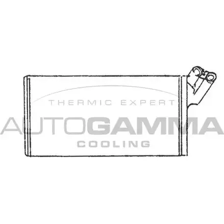 Радиатор печки, теплообменник AUTOGAMMA AEJN9 3849118 48 GGZT 101681 изображение 0