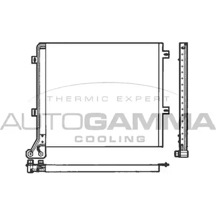 Радиатор кондиционера AUTOGAMMA 101829 MZ 5LH 3849252 ULEXBVQ изображение 0