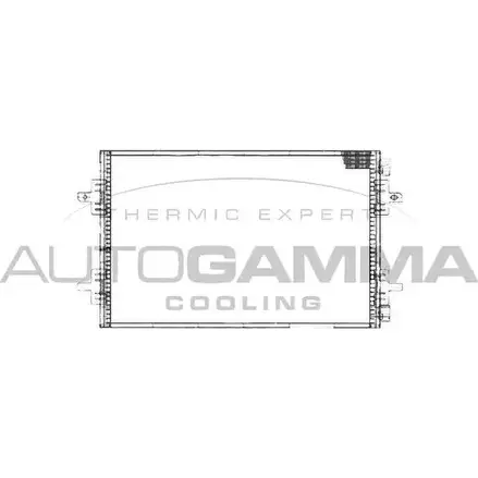 Радиатор кондиционера AUTOGAMMA 101841 IQ4GD 758ZU TO 3849264 изображение 0