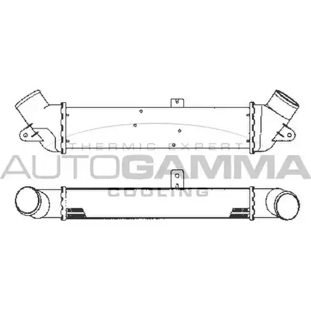 Интеркулер AUTOGAMMA 0H08TV B663I P 101952 3849315 изображение 0