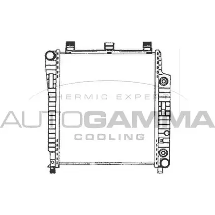 Радиатор охлаждения двигателя AUTOGAMMA 3849479 6HD 4YX 102155 YRXA8V изображение 0